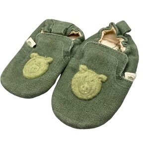 Green Piggies Soft Baby Shoe Frog #5306 Size‎ 6 New in Bag